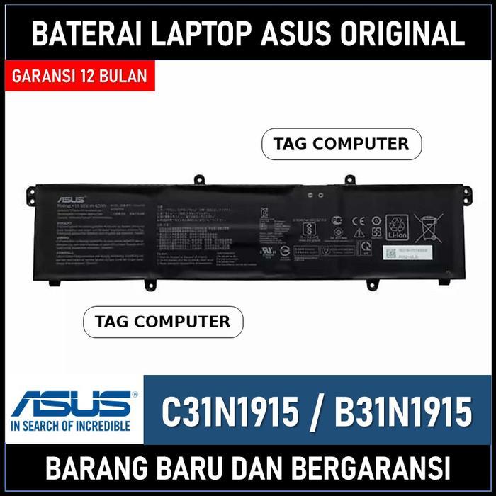 BATERAI LAPTOP ASUS EXPERTBOOK B1 B1400 B1400C B1400CE B1400CEAE B3400 B31N1915 C31N1915 ORIGINAL