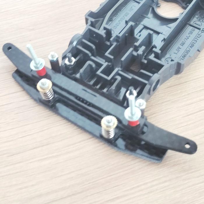 Front AT Sliding Bumper Carbon Tamiya