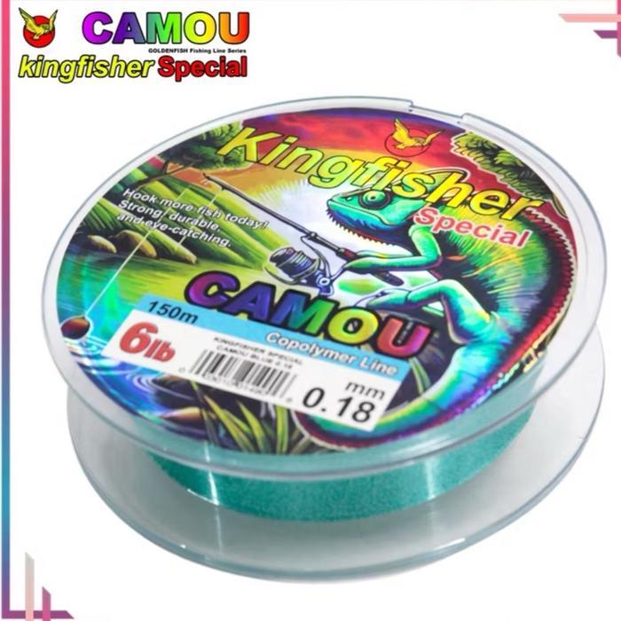 SENAR PANCING GOLDENFISH FISHERMAN CAMOU 150meter