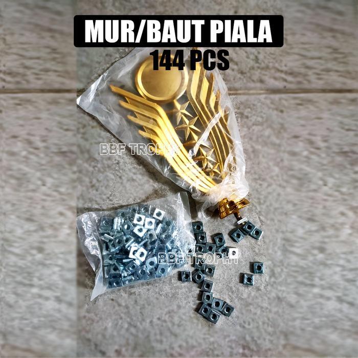 (SIAP KIRIM) MUR BAUT PIALA KECIL MUR BESI (144 PCS)