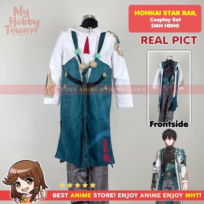 Kostum Cosplay Anime Game Honkai Star Rail Dan Heng