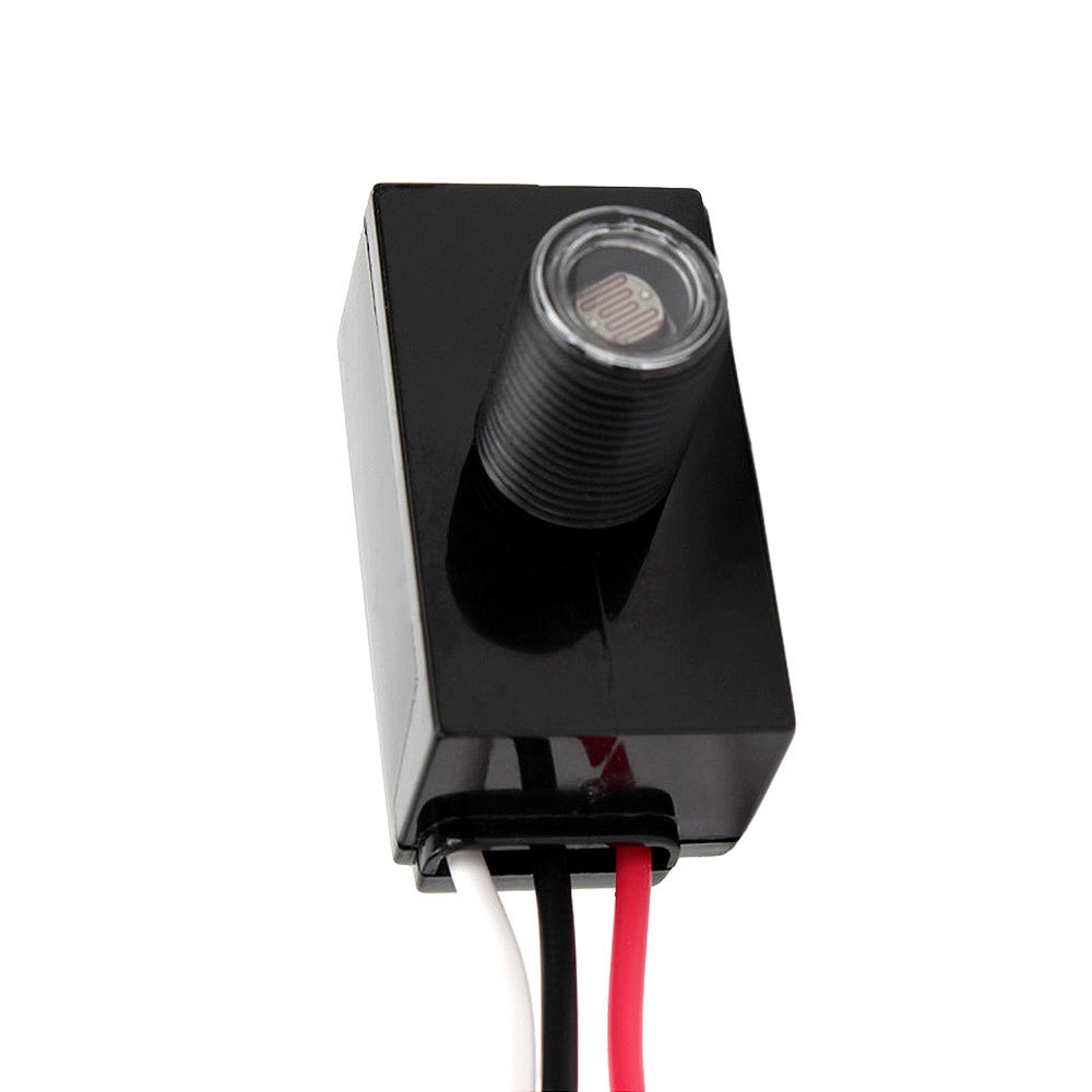 Outdoor Waterproof Automatic On Off Street Light Switch 110-240V AC LED Photocell sensor day night