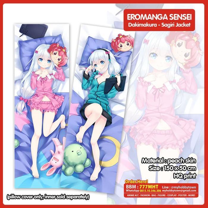 Sarung Bantal Anime Dakimakura Eromanga Sensei : Sagiri Izumi Jaet