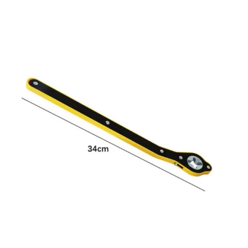 Car Labor-saving Jack Ratchet Wrench Scissor Jack Garage Tire Wheel Lug Wrench Handle Labor-saving