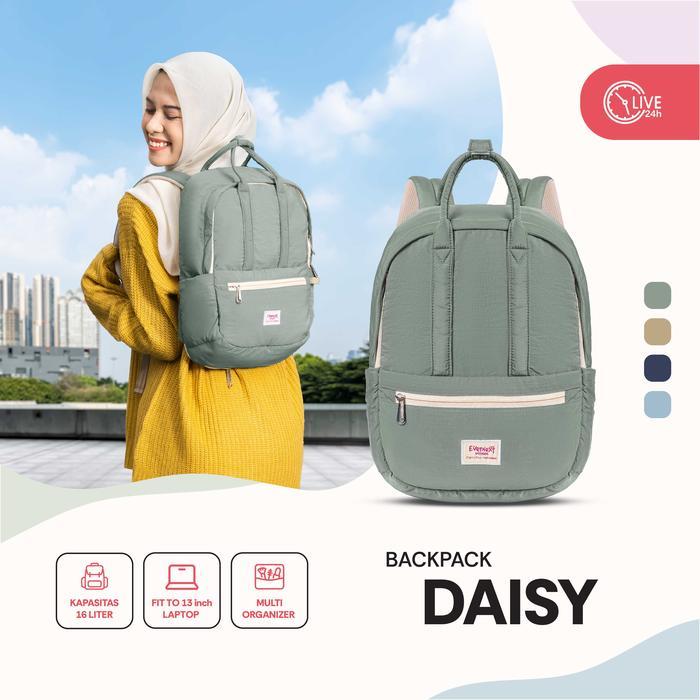 Elizabeth Ladies - Tas Ransel Wanita Tas Punggung Laptop Mini Backpack Daisy Tas Sekolah Kuliah