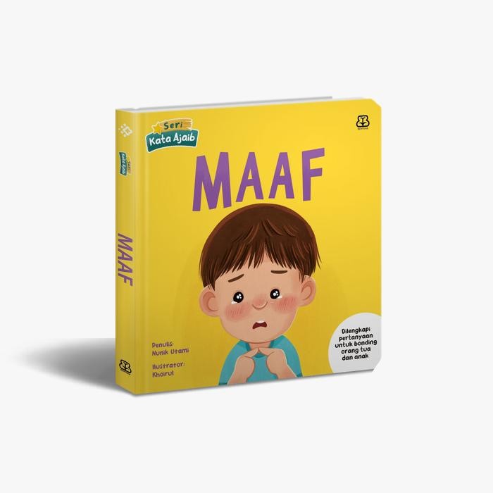 Buku Seri Kata Ajaib: Maaf (Boardbook) - Buku Boardbook Anak