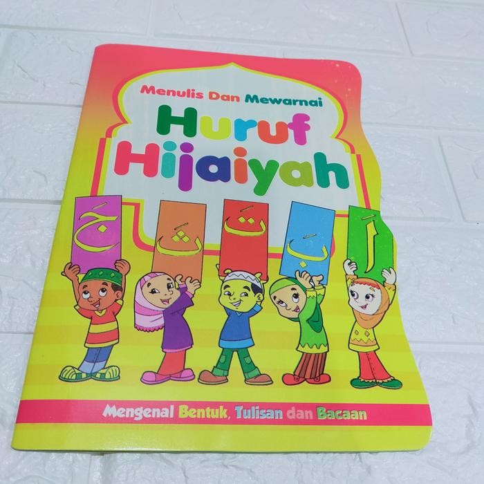 Buku Anak Menulis dan Mewarnai Huruf Hijaiyah