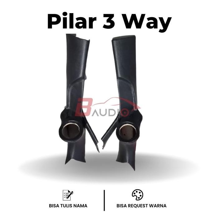 Inc Ppn- Aksesoris Innova Audio Mobil Pilar 3 Way Toyota Kijang Innova Fullset Grab/Gosend