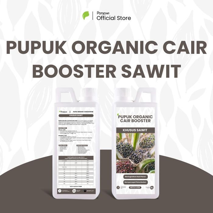 

Promo [Bisa Cod] Pupuk Organic Cair Booster Sawit 1 Liter - Pupuk Organik Cair Dan Zat Pengatur