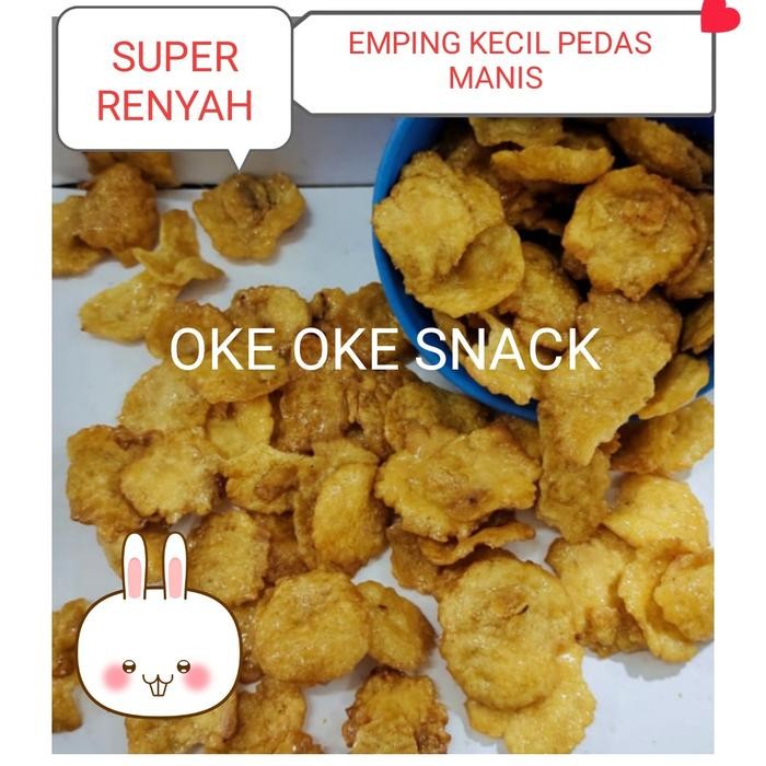 

EMPING PEDAS MANIS KECIL /EMPING COIN/EMPING KECIL RENYAH 1000GRAM