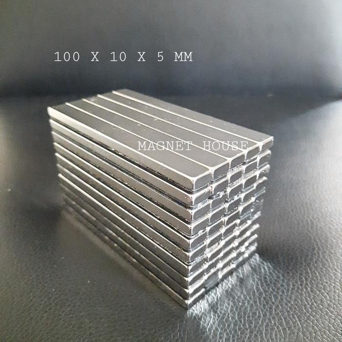 

Magnet Neodymium Persegi Balok 100x10x5 mm 100x10x5mm 100mmx10mmx5mm