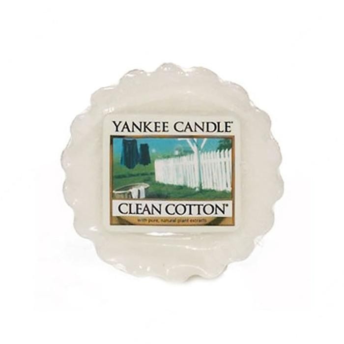 Yankee Clean Cotton Lilin Aromaterapi Candle Tart