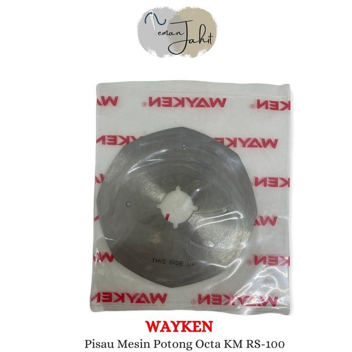 Wayken Pisau Potong Km Octa Tipe Rs-100 / Mata Pisau Octa Rs/Rc-100