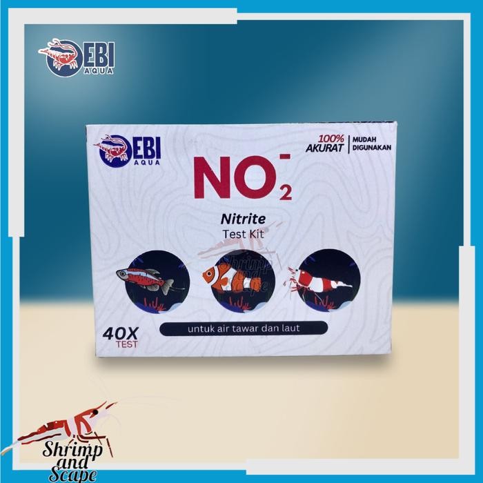 EBI NO2 NITRITE WATER TEST KIT ALAT TES AIR NITRIT AQUASCAPE REEF