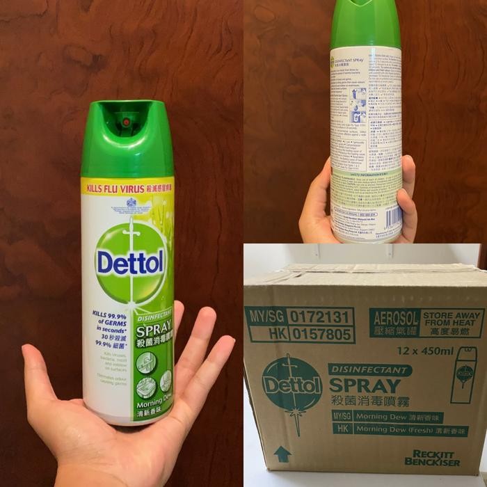 DETTOL DISINFEKTAN SPRAY 450ML