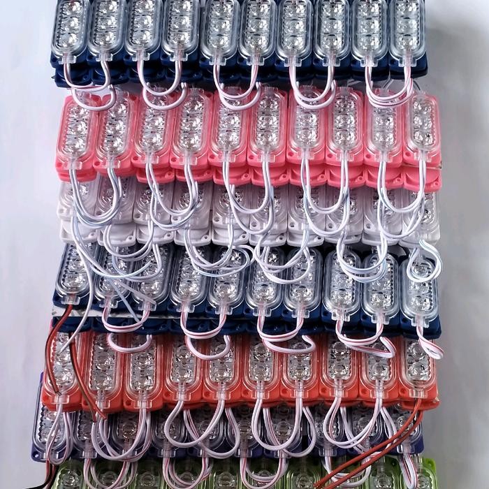 1renteng 10pcs led 3mata kedip otomatis Lampu