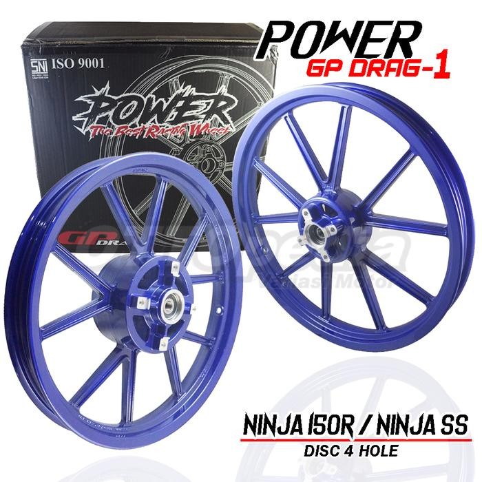 Velg Power Pnp Ninja 150R / Ninja SS 150 GP Wheel Drag Model Daytona