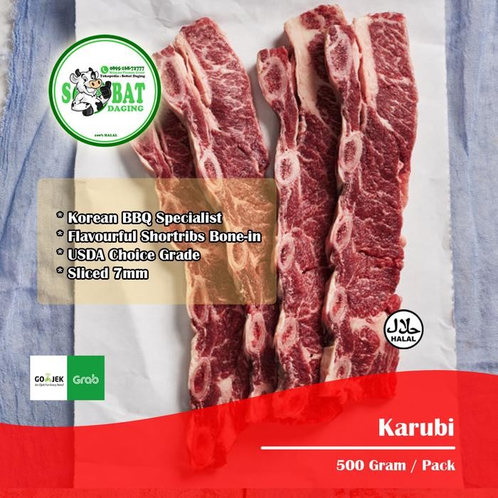 

Pilihan- Us Black Angus Shortribs Bonein Karubi / Galbi / Asli Us Choice Beef