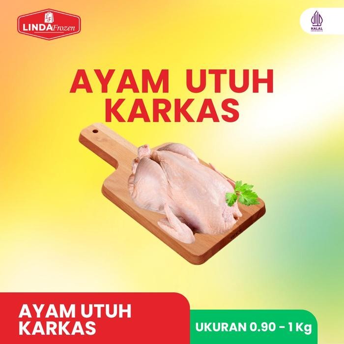 

Pilihan- Ayam Karkas Utuh Broiler Frozen 0.9 - 1.0 Kg