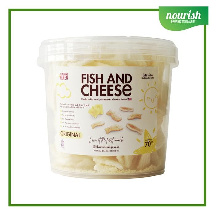 

Pilihan- Munching Queen, Fish And Cheese Original 70Gr (Kerupuk No Msg)