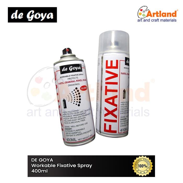 

Pilihan- De Goya Fixative Workable Spray 400Ml