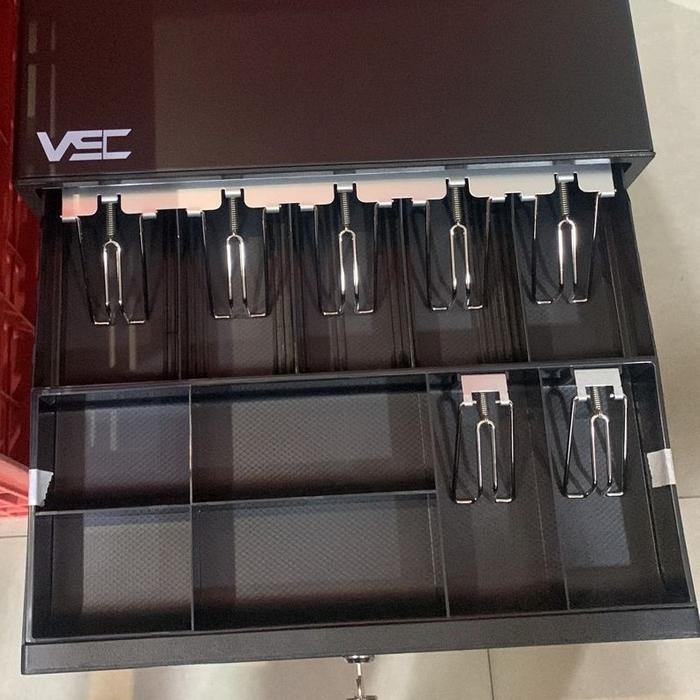 

CASH DRAWER VSC PREMIUM CD 408 7 SLOT UANG KERTAS + 4 SLOT UANG KOIN RJ-11