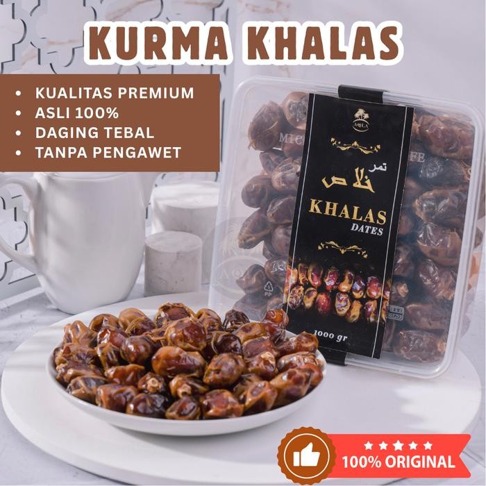 

Pilihan- Kurma Khalas Kurma Kering Kurma Arab Saudi Kurma Manis Asli Madinah Kurma Kering