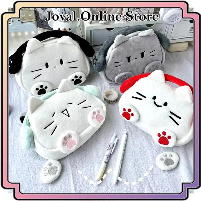 

TEMPAT PENSIL BONEKA KITTY BULU PLUSH / PENCIL CASE CUTE KITTY BLT PLUSH