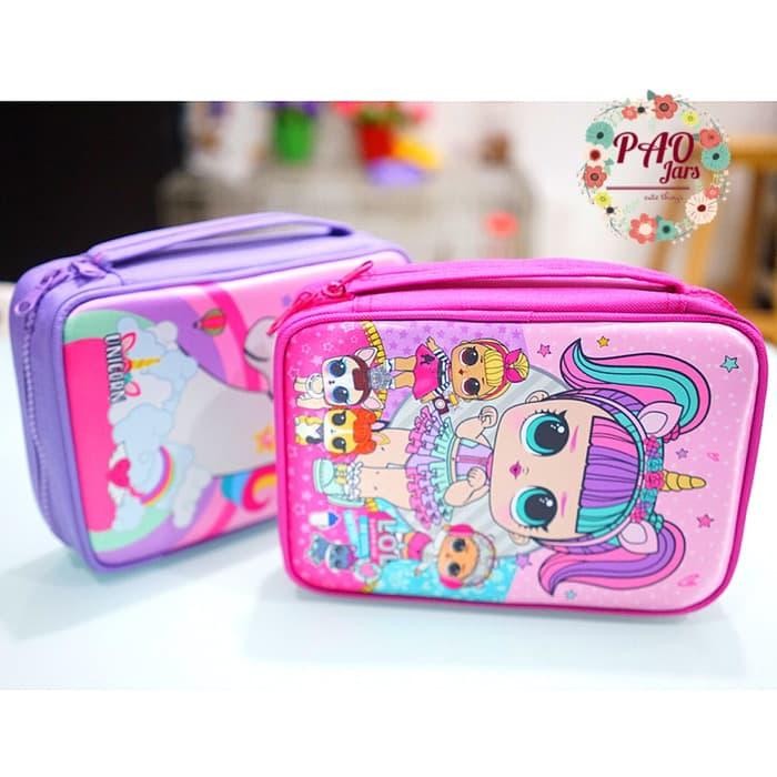 

TEMPAT PENSIL CARS / HARDTOP PENCIL CASE LITTLE PONY / ORGANIZER ANAK