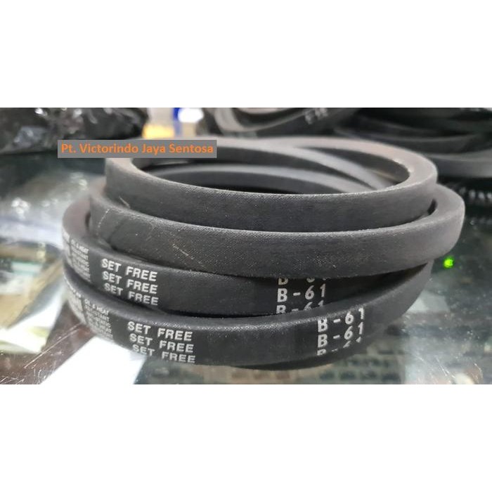 Vanbelt talikipas V belt MITSUBOSHI B 61 , B61 atau B-61