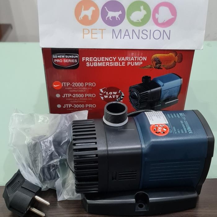 SUNSUN JTP 2000 pompa air celup aquarium water pump