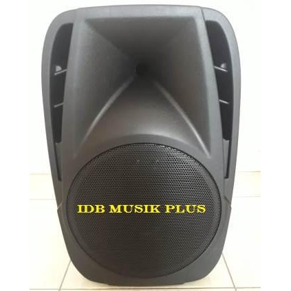 Box Speaker Fiber Plastik 15 In +Roda