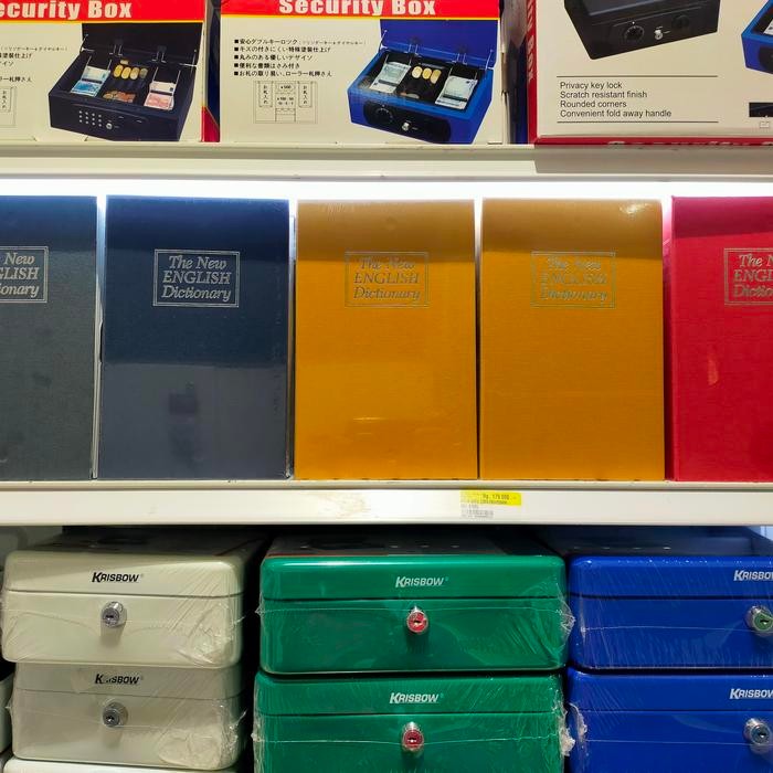 Terlaris Krisbow Brankas Buku Kamus Dengan Kode 235X155X55 Cm Brankas Buku