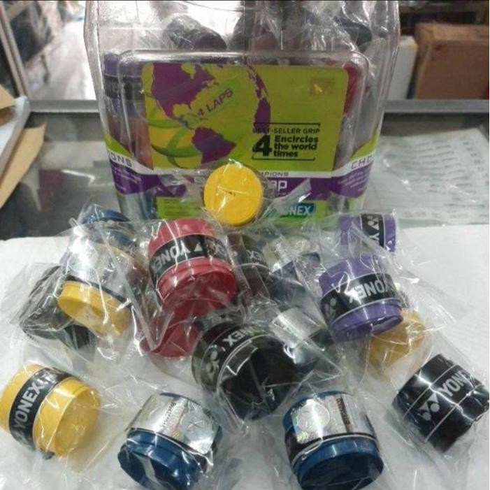 Grip Yonex AC 102 Tipis - Grip Karet Raket Badminton AC102 Original