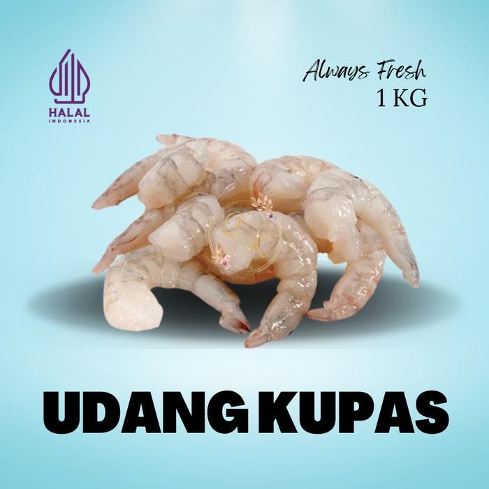 

Pilihan- Udang Kupas 500Gr&1Kg Bersih Tanpa Kepala