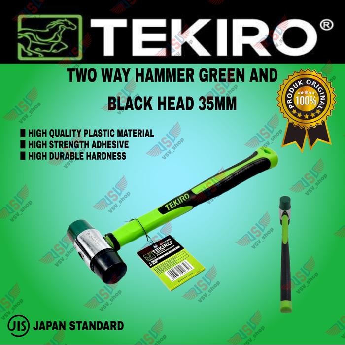 TEKIRO PALU PLASTIK PALU KARET PALU KOMBINASI PLASTIK DAN KARET