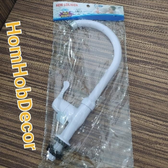 Terbaik Kran Angsa Cuci Piring Soligen 1/2" 100% Ori