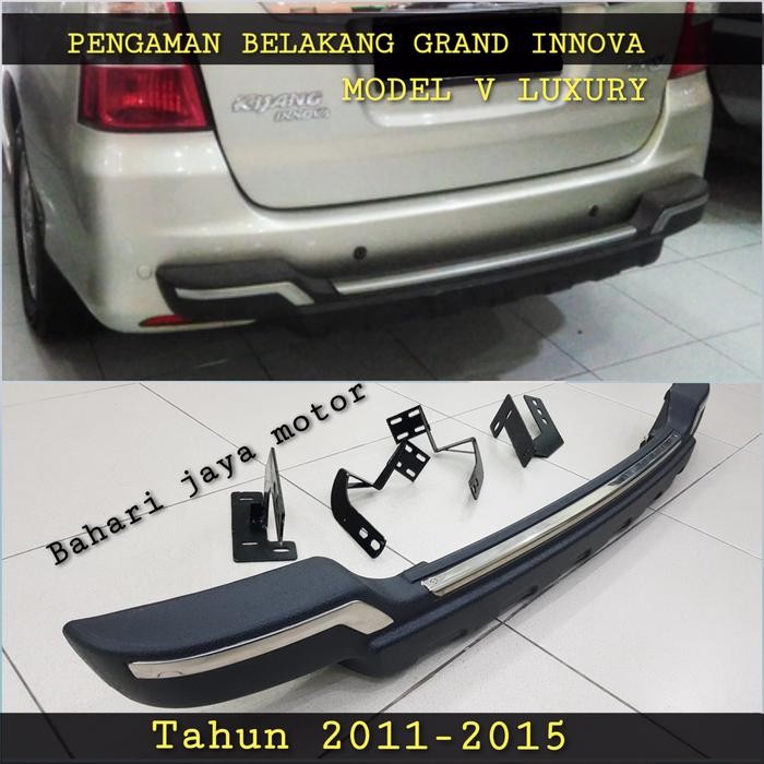 PENGAMAN BUMPER BELAKANG INNOVA 2008-2015