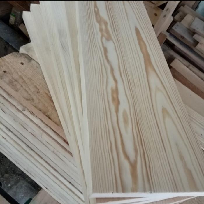 

New papan kayu jati belanda 80x40x2cm amplas halus