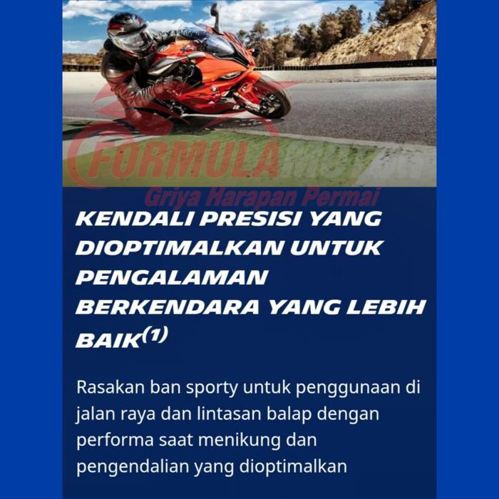 Michelin Power GP2 Ring 17 Tubeless - Ban Tubles Moge Premium (120/70, 160/60, 180/55, 190/50,