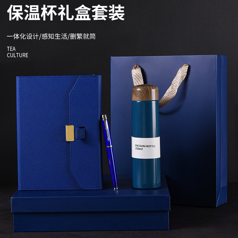 

Notebook Premium Hadiah Set - Kulit Sintetis, A5, 100 Lembar, 80G, Bonus Tumbler, Hadiah Bisnis & Kantor |1JAZJZCF|