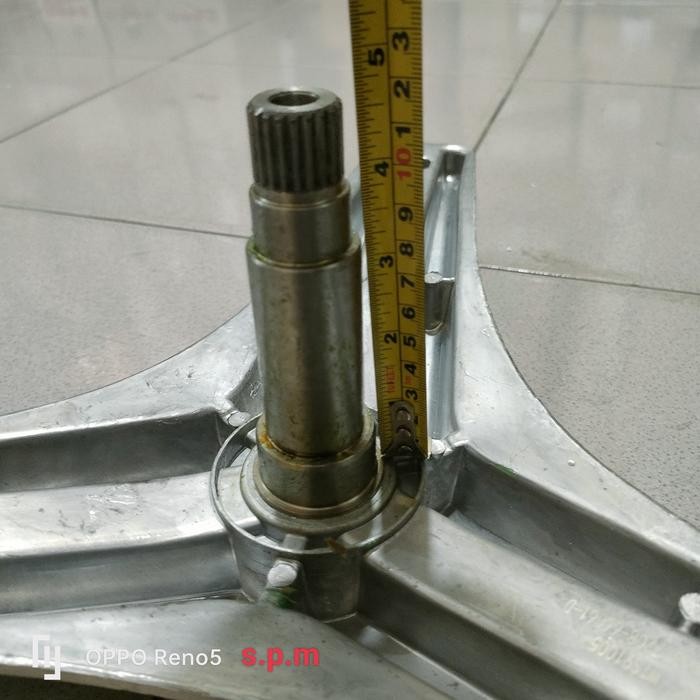 spider segitiga mesin cuci front loading LG WD-P1410RD6 WD-P1411RD6