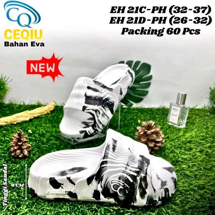 Pilihan- Sandal Anak Laki Laki Sandal Slop Anak Laki Laki Dulux Motif Loreng Cq Eh21-Ph Fashion