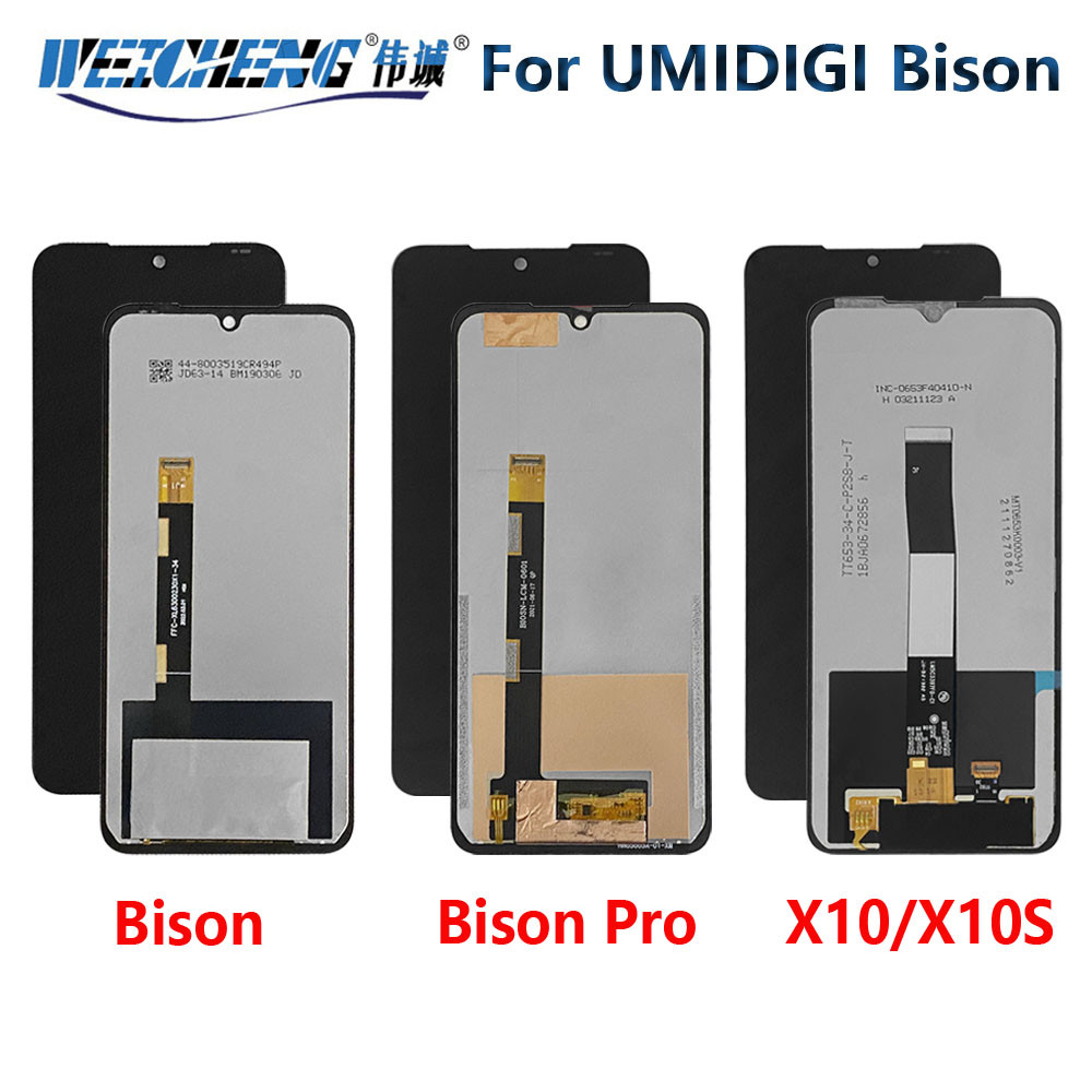 For Umidigi Bison LCD Touch Screen Display For UMIDIGI BISON 2 Pro LCD Sensor UMIDIGI BISON X10 PRO 