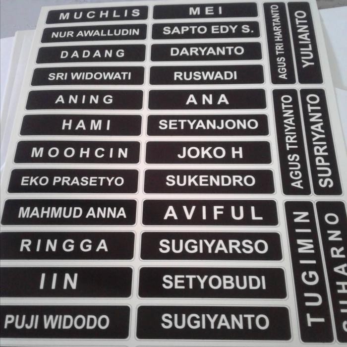 

OJ NAMETAG NAMA DADA MAGNET & PENITI (ENGRAVING LASER)