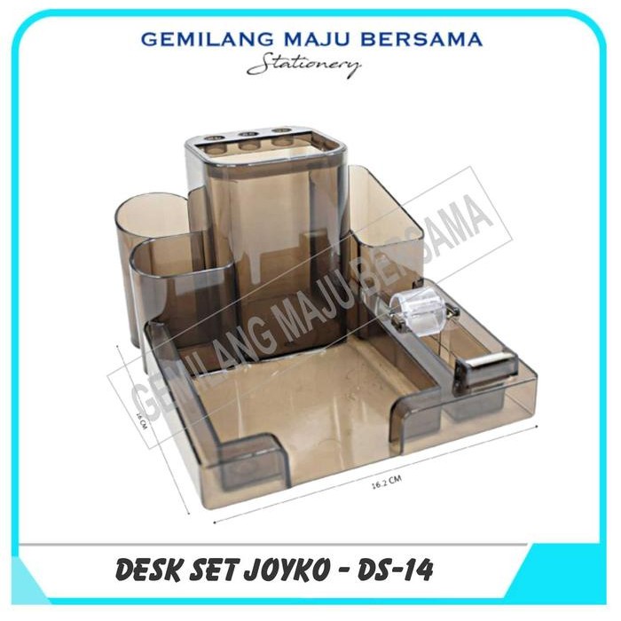 

OJ Desk Set Stationery Stand Tempat Alat Tulis/ Bolpen Pensil Joyko DS-14