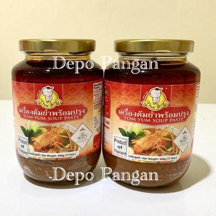 

Stok Baru THAI BOY TOM YUM SOUP PASTE 825 GR / BUMBU TOM YAM BEST SELLER