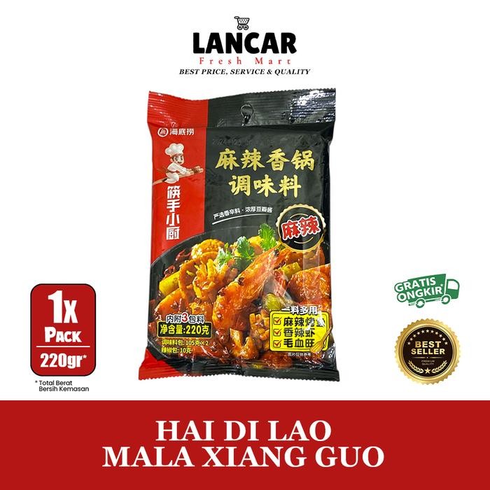 

Stok Baru HAI DI LAO BUMBU MALA XIANG GUO / HI DI LAO BUMBU MALAXIANGGUO