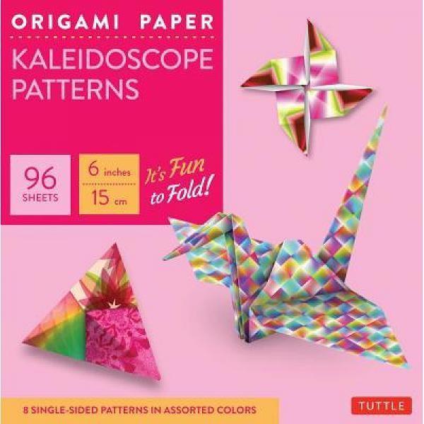 

Origami Paper - Kaleidoscope Patterns - 6" - 96 Sheets - 9780804845472