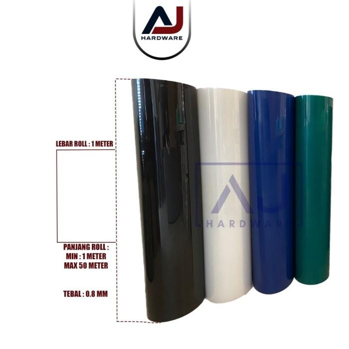 ASLI Penutup Pagar Rumah Fiber Polos Plastik Penutup Serbaguna 0.8 MM Roll READY STOCK